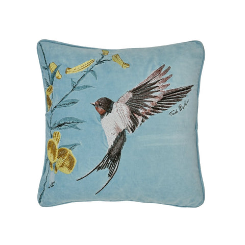 Ted Baker Botanical Birds Multi 45cm x 45cm Fibre Filled Cushion