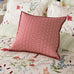 V & A Rosalie Red 45cm x 45cm Fibre Filled Cushion