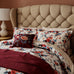 V & A Chinoiserie Charm Blue & Red Duvet Set