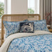 V&A Ornamental Bloom Indigo & Blue Duvet Set