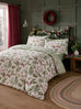 Dreams n Drapes Lodge Winter Sprigs Green 100% Brushed Cotton Duvet Set