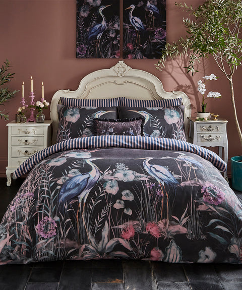 Joe Browns ZB174A Harmonious Herons Reversible Duvet Set