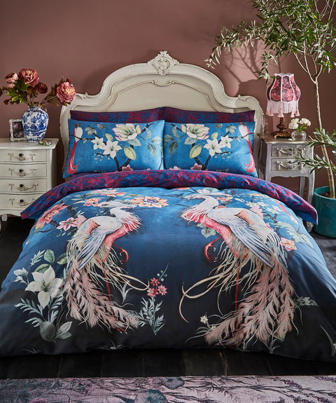 Joe Browns ZB178A Cherished Chinoiserie Reversible Duvet Set