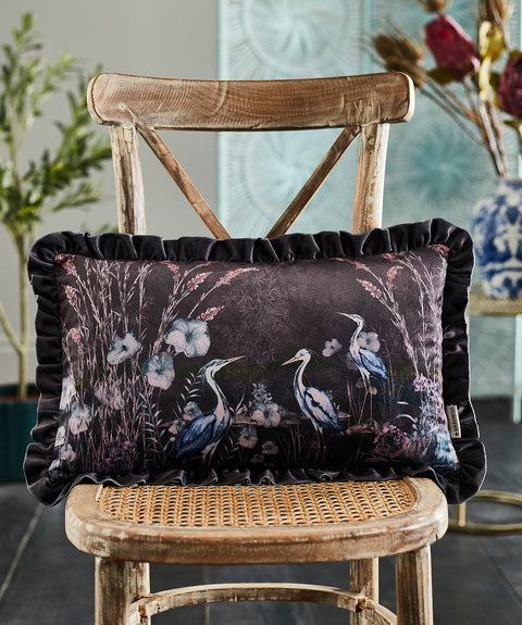 Joe Browns ZC283 Harmonious Herons Reversible 30cm x 50cm Cushion