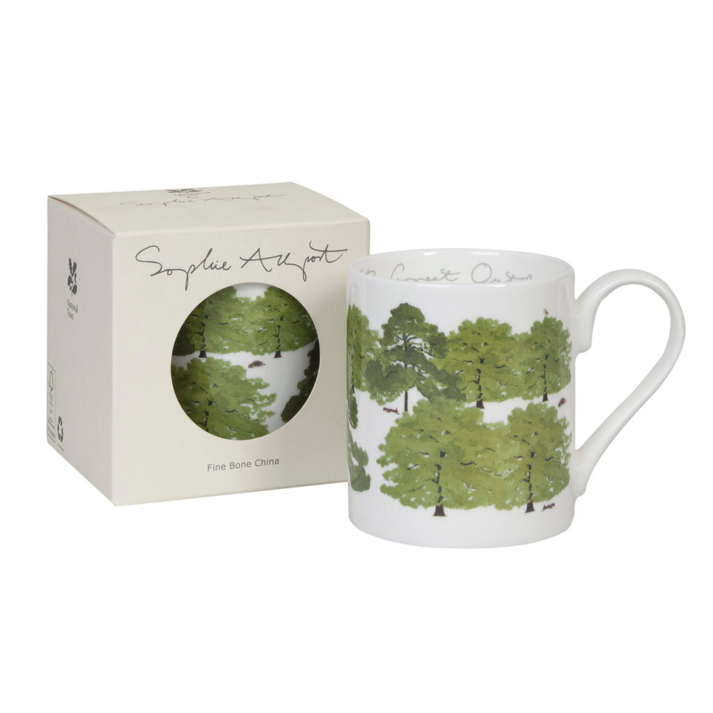 Sophie Allport National Trust Hedgehogs & Trees Mug