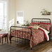 Morris & Co Strawberry Thief Crimson Duvet Set