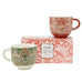 FG6864 William Morris at Home Useful & Beautiful Two Assorted Fine Bone China Mugs