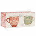 FG6864 William Morris at Home Useful & Beautiful Two Assorted Fine Bone China Mugs