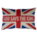 Style God Save the King 60cm x 40cm Polyester Filled Cushion