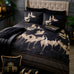 Laurence Llewelyn Bowen Kireina Black/Gold Duvet Set