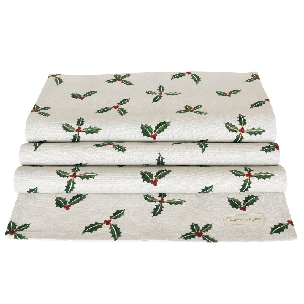 Sophie Allport ALL50810 Christmas Holly & Berry Table Runner