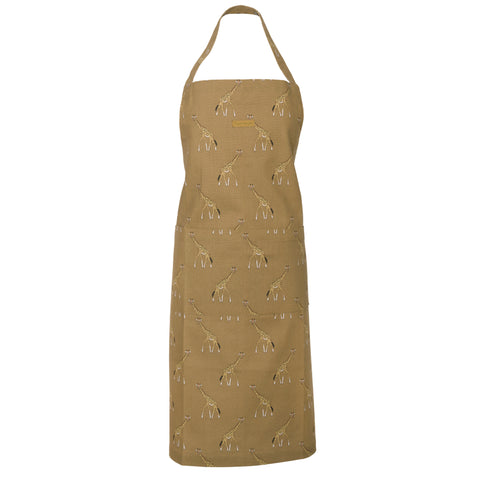 ALL77250 Sophie Allport ZSL Giraffe Adult Apron