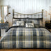 Dreams n Drapes Lodge 100% Brushed Cotton Connolly Check  Duvet Set