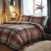 Dreams n Drapes Lodge 100% Brushed Cotton Connolly Check  Duvet Set