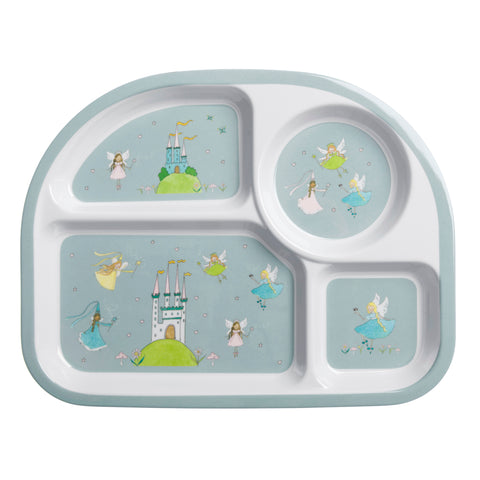 MDP9127 Sophie Allport Princess Fairies Childrens Melamine Divider Plate